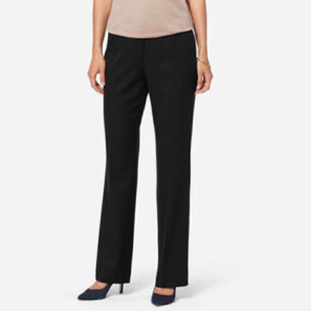 Blackstretch Wooldresspants